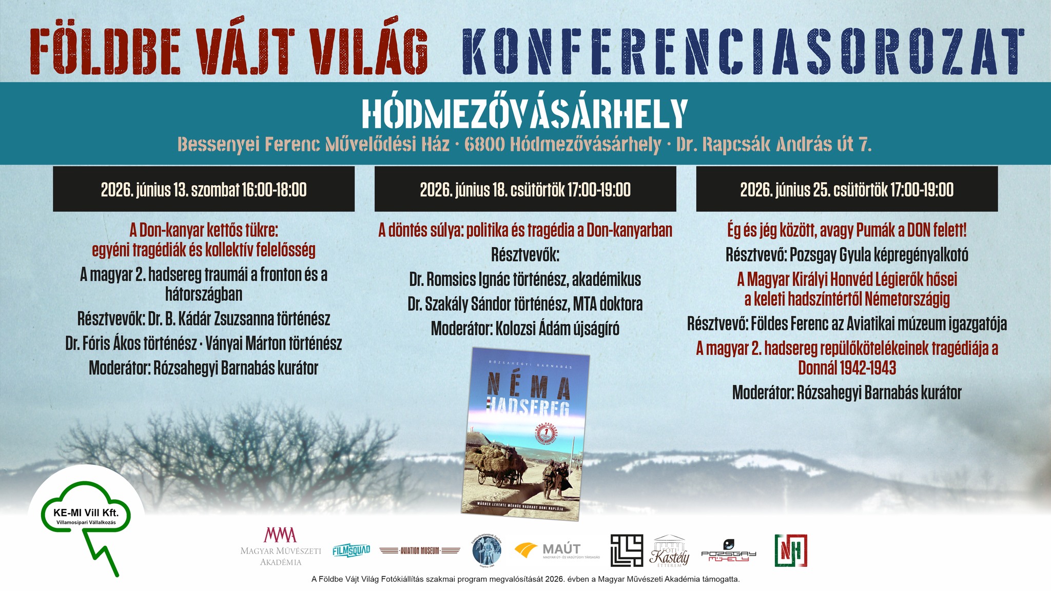 Földbe Vájt Világ Fotókiállítás és konferenciasorozat megnyitó